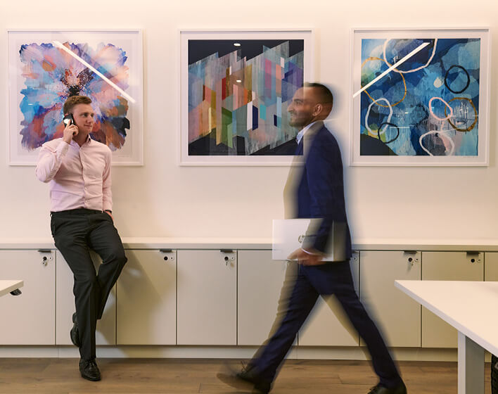 Motion in the office
