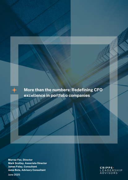 Redefining CFO excellence in Private Equity