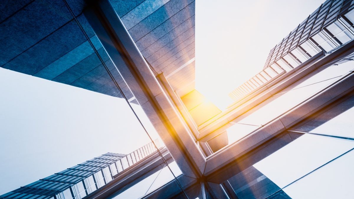 Corporate buildings image for CFO in private equity portfolio companies white paper