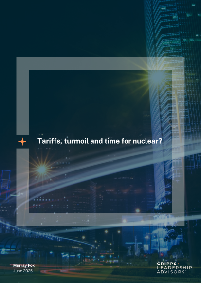 Tariffs, turmoil and time for nuclear power? White Paper